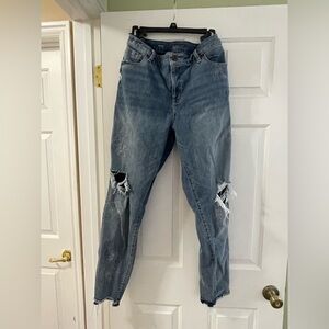 Lane Bryant skinny jeans size 20.  Material stretches a little.